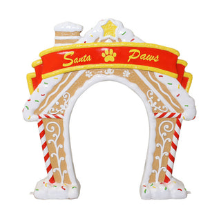 Santa Paws Gingerbread House