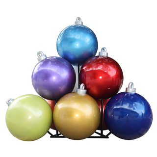 Chirtsmas Ball Stack (10) (Multi-Color)