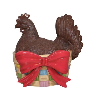 Hen In Easter Basket