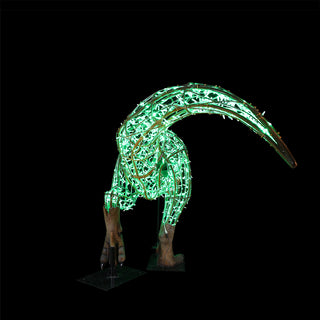 T-rex Head Down (green)