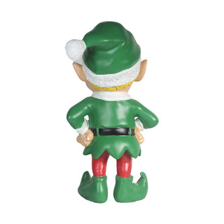 Standing Santa Elf (Green & blond)