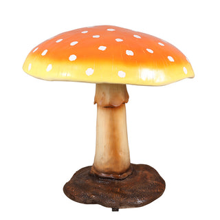 LARGE MUSHROOM (ORANGE)