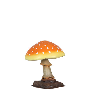 SMALL MUSHROOM (ORANGE)