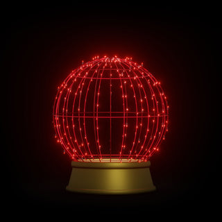 Snow Globe (red)