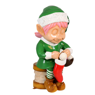 Knitting Elf (Green)