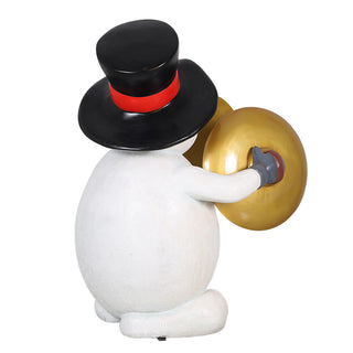 Snowman With Cymbals