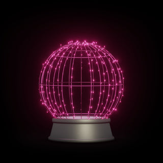 SNOWGLOBE PINK - STANDING 150CM