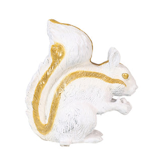 SQUIRREL (WHITE/GOLD)