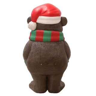 Christmas Teddy Bear With Wreath