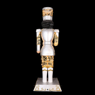 CHRISTMAS NUTCRACKER 9FT. (SILVER)