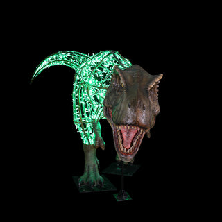 T-rex Head Down (green)