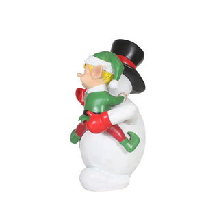 Santa Elf On Snowman (Special color)