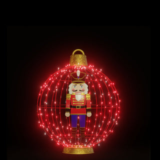 Christmas Ball "nutcracker" (red)