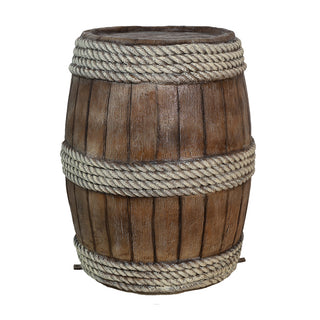 Barrel With Rope